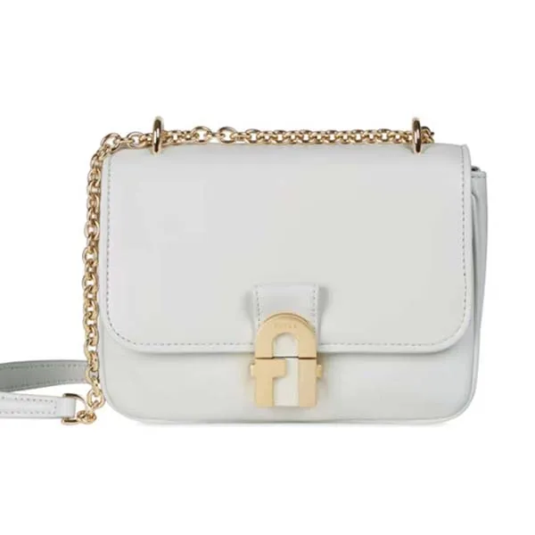 Túi Xách Furla Cosy Mini Shoulder Bag Talco H Màu Xám