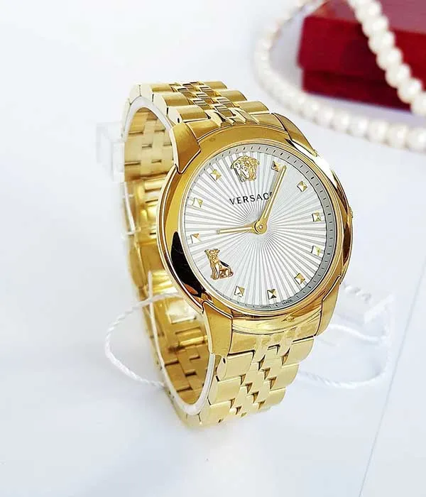 Đồng Hồ Versace Audrey V. Gold Watch 38mm - Đồng hồ - Vua Hàng Hiệu