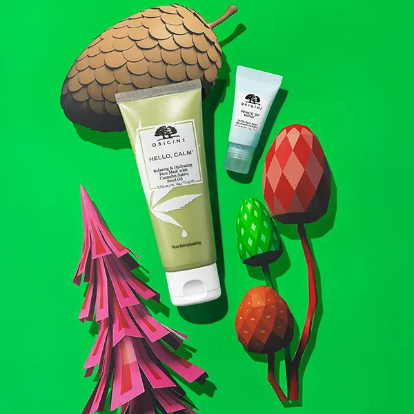 Set Mặt Nạ Và Thanh Lăn Tinh Dầu Origins Hello Relaxation - Mặt nạ - Vua Hàng Hiệu