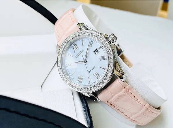 Đồng Hồ Nữ Citizen EW1901-40D Eco-Drive Silhouette Silver Dial