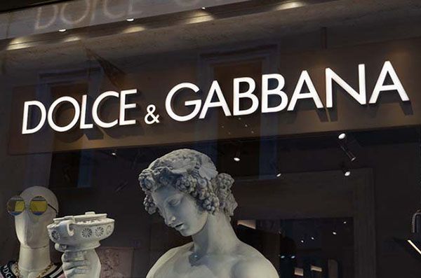 Dép Quai Ngang Dolce & Gabbana D&G Designer Pattern Màu Đen - 2