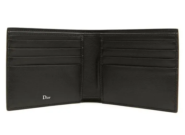 Ví Dior Homme Bee Bifold Wallet Màu Đen - Túi xách - Vua Hàng Hiệu