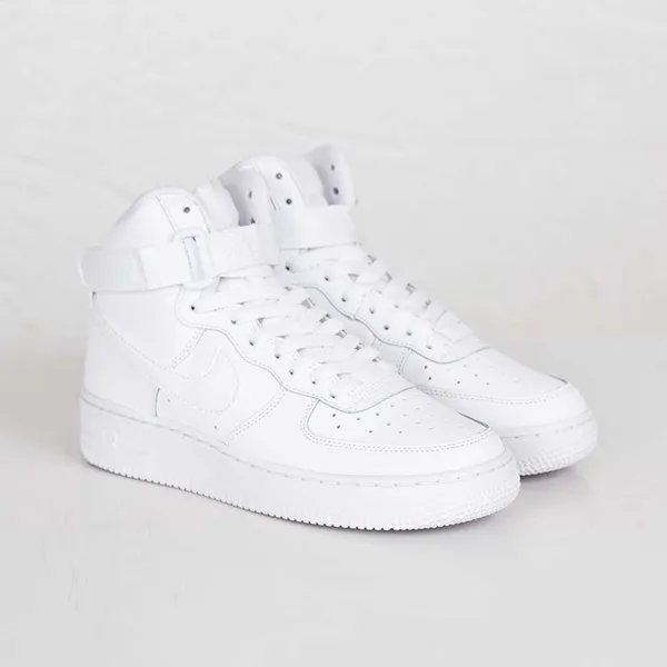 Giày Thể Thao Nike Air Force 1 High All White 653998 100 Size 38 - 3