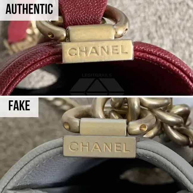 How To Spot Fake Chanel Boy Bag Real Vs Fake  Legit Check By Ch