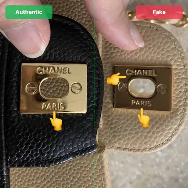 Soi đồ hiệu Những mẹo nhỏ giúp bạn phân biệt Chanel Flap Bag real và   LUXITY