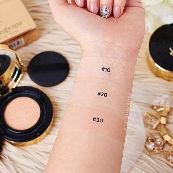 Lõi Phấn Nước Yves Saint Laurent YSL Le Cushion Encre De Peau Fusion Ink Cushion Foundation Tone 20, 14g - Trang điểm - Vua Hàng Hiệu