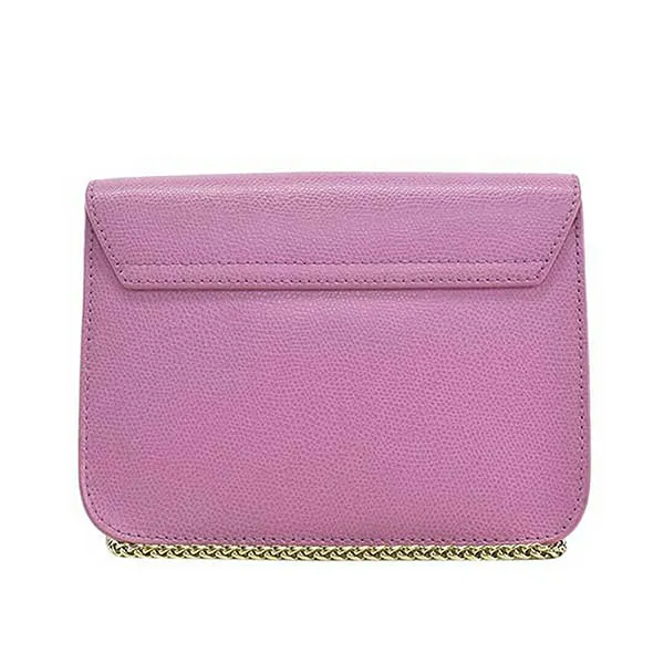 Túi Xách Furla Shoulder Bag Metropolis Mini Crossbody BGZ7 Orchidea D OR9 Màu Hồng Tím - Túi xách - Vua Hàng Hiệu