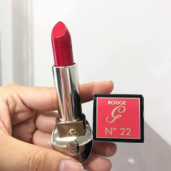 Son Guerlain Rouge G Limited 22 Màu Đỏ Cam Bản Đặc Biệt