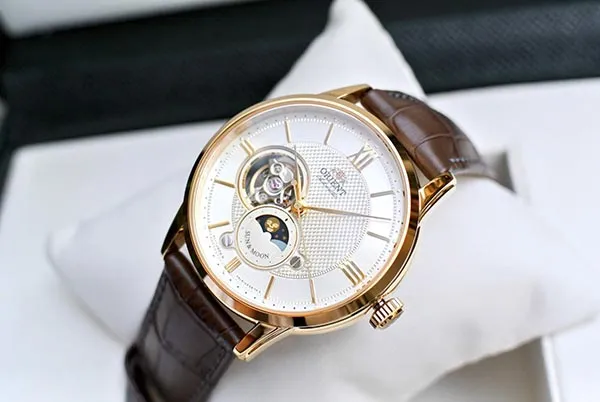 Đồng Hồ Nam Orient Sun Moon Gen 4 Open Heart RA-AS0004S10B - Đồng hồ - Vua Hàng Hiệu