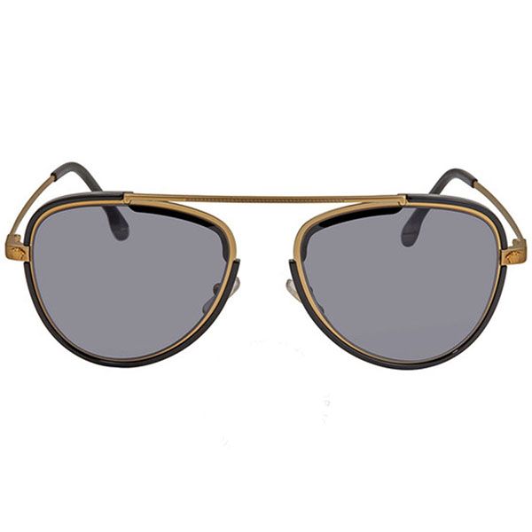 Kính Mát Nam Versace Grey Aviator Men's Sunglasses VE2193 142887 56 Màu Xám - 1