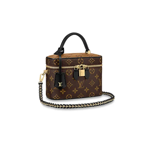 Shop Louis Vuitton MONOGRAM LV VANITY PM Vanity NV PM Leather Shoulder Bags  M45165 by Belleplume
