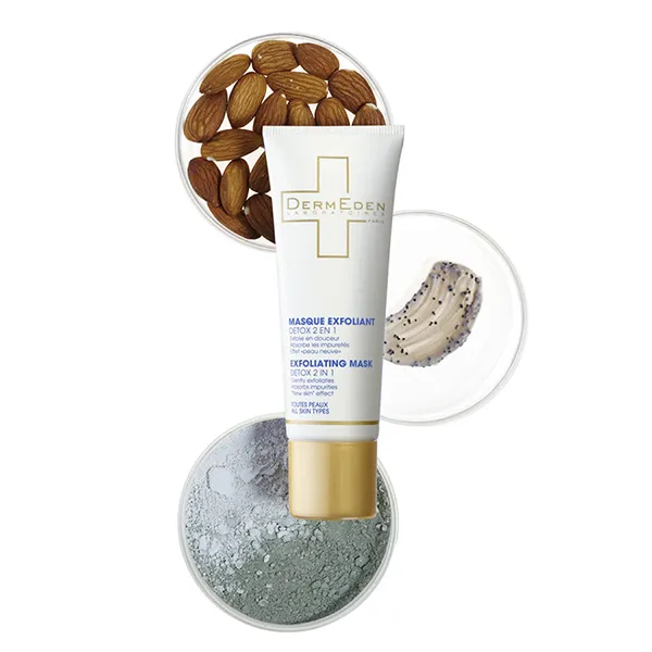 Mặt Nạ Dạng Kem Giúp Thanh Lọc Da Dermeden Exfoliating Mask Detox 2In1 50ml - Mặt nạ - Vua Hàng Hiệu