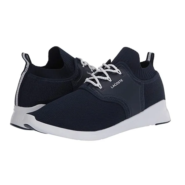 Giày Thể Thao Lacoste Men's LT Sense 120 1 SMA Trainers Màu Xanh Navy Size 40