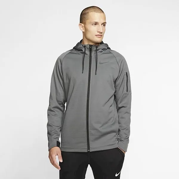 Áo Khoác Nike Therma Men's Hooded Full Zip Training Jacket 'Grey' 932034-068 Size XL