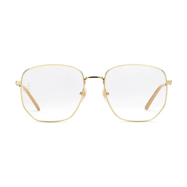 Kính Mắt Cận Gucci Eyewear rectangular-Frame Metal Glasses GG0396S