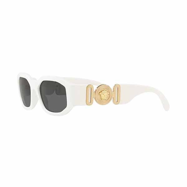 Kính Mát Versace Eyewear Hexad Signature Square-Frame Sunglasses Màu Trắng - 1