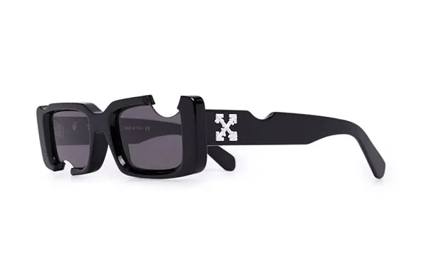 Kính Mát Off-White Cady Cut-Out Rectangular-Frame Sunglasses Màu Đen - Kính mắt - Vua Hàng Hiệu