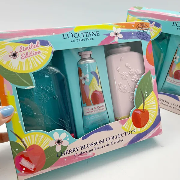 Set Dưỡng Da L'Occitane Cherry Blossom Collection 3 Món - Mỹ phẩm - Vua Hàng Hiệu