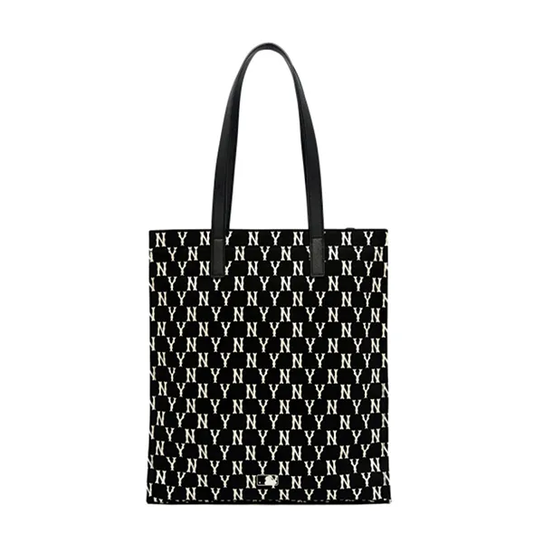 Túi Xách MLB Monogram Shopper New York Yankees 3AORL011N-50BKS Màu Đen - Túi xách - Vua Hàng Hiệu