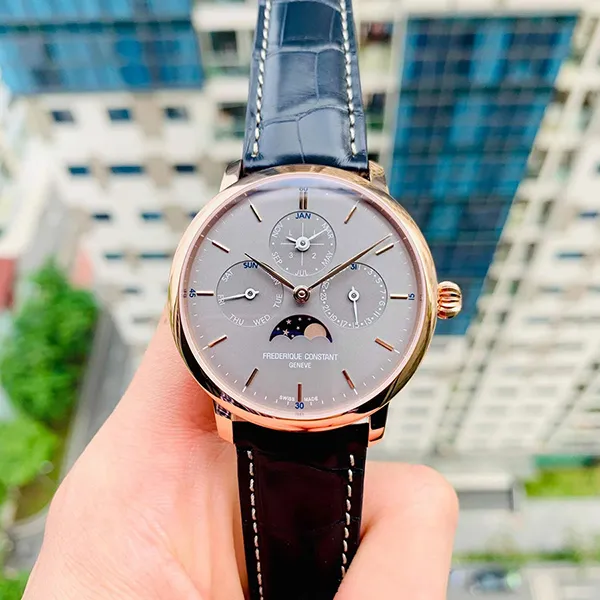 Đồng Hồ Frederique Constant Slimline Perpetual Calendar Manufacture FC-775G4S4 - Đồng hồ - Vua Hàng Hiệu