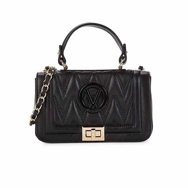 Túi Xách Valentino Women's Beatriz Quilted Chevron Leather Shoulder Bag Màu Đen - Túi xách - Vua Hàng Hiệu