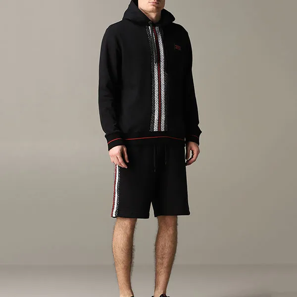Áo Khoác Burberry Hoodie With All-Over Tb Band Màu Đen Size XXS - Thời trang - Vua Hàng Hiệu