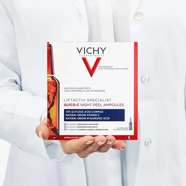 Tinh Chất Hỗ Trợ Trẻ Hóa Da Vichy Glyco-C Night Peeling Ampoules (10 ống x2ml) - Mỹ phẩm - Vua Hàng Hiệu