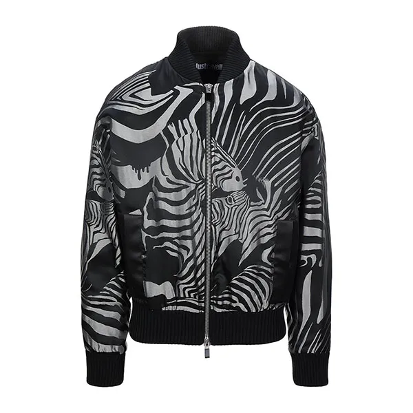 Áo Khoác Just Cavalli Bombers Màu Đen Size S