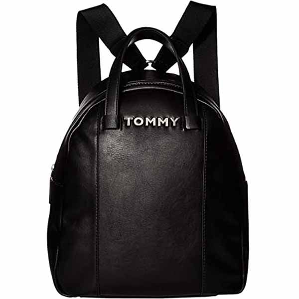 Balo Tommy Hilfiger Florence 1.5 Backpack Smooth PVC Màu Đen - 1