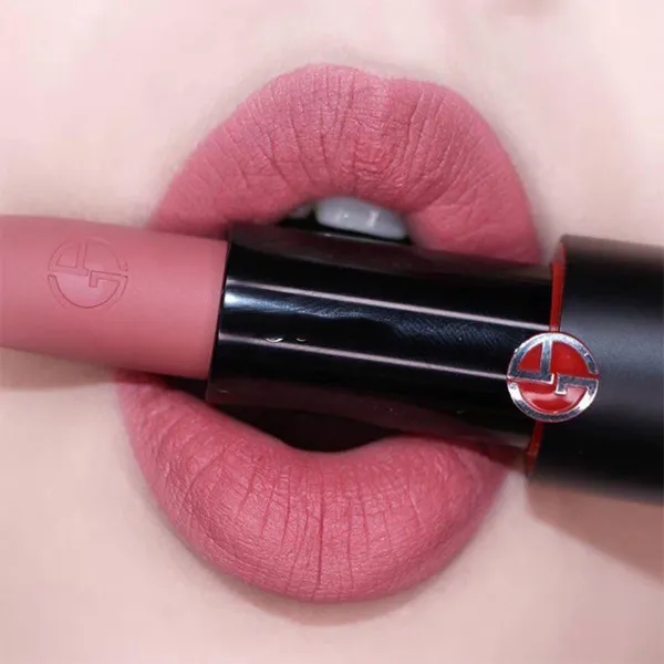 Son Giorgio Armani Rouge D’armani Matte 503 Pastel Glow Màu Hồng Nude - Son Môi - Vua Hàng Hiệu