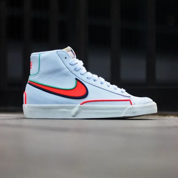 Giày Thể Thao Nike Blazer Mid 77 Infinite White Bright Crimson DA7233-102 Màu Trắng Size 40.5 - Giày - Vua Hàng Hiệu