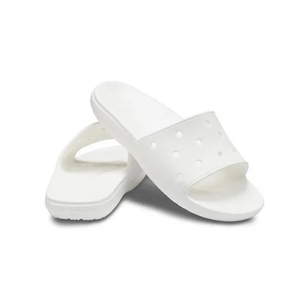 Dép Crocs Classic Slide White CO-2061 Size 40 - Dép - Vua Hàng Hiệu