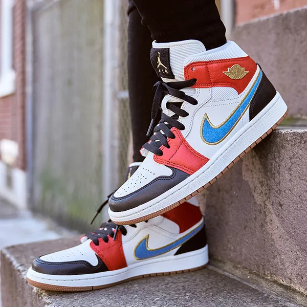 Giày Nike Air Jordan 1 Mid SE DC1426-100 Phối Màu