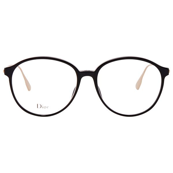 Kính Mắt Cận Dior Men's Black Round Eyeglass Frames Diorsighto208070055 DIORSIGHTO208070055 Màu Đen - 1