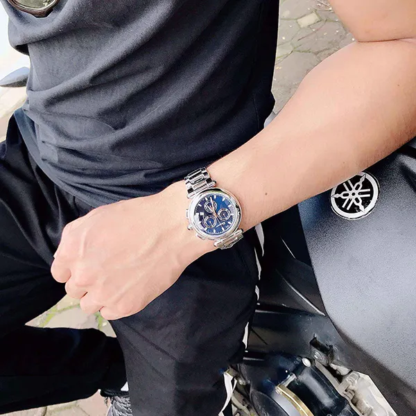 Đồng Hồ Salvatore Ferragamo Idillio Chronograph Watch 42mm SFYQ00420 - Đồng hồ - Vua Hàng Hiệu