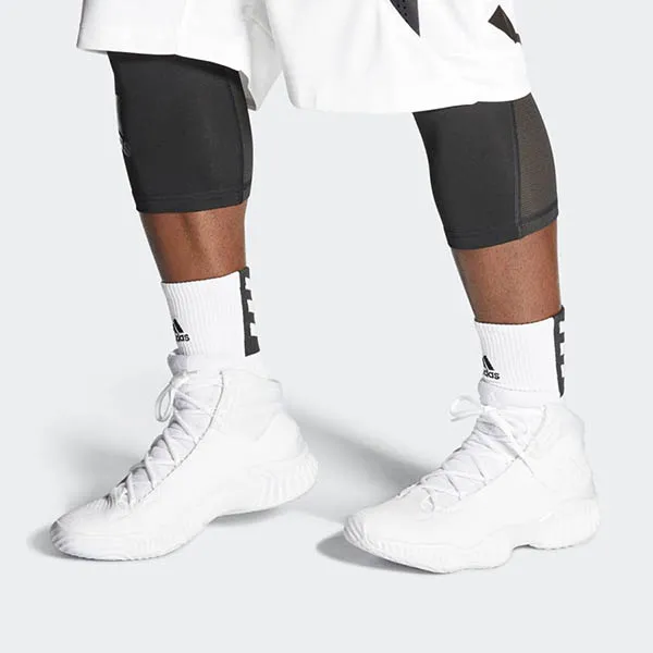 Giày Thể Thao Adidas Pro Bounce 2018 Mid Màu Trắng Size 42 - Giày - Vua Hàng Hiệu