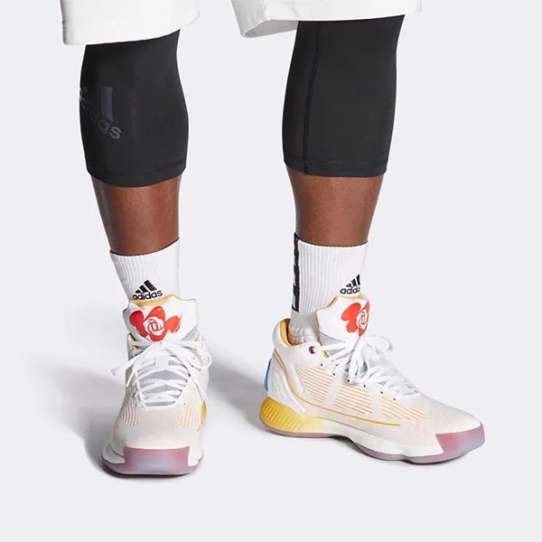Giày Thể Thao Adidas McDonalds x D Rose 10 'Rose Sauce' FW7592 Màu Trắng Size 42.5
