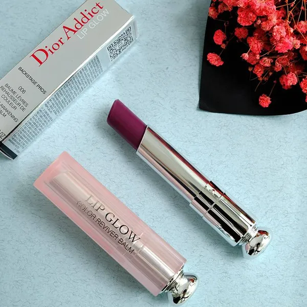 Son Dưỡng Dior Addict Lip Glow Màu 006 Berry - Son Môi - Vua Hàng Hiệu