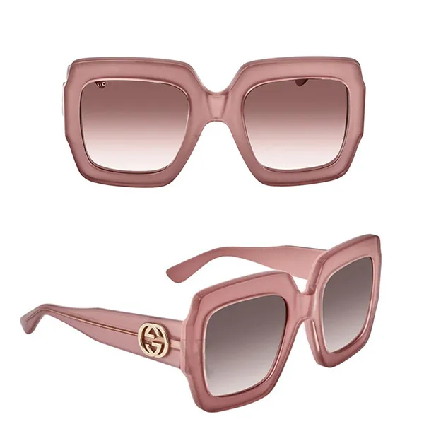 Kính Mát Gucci GG0178 54 mm Rose Sunglasses Màu Hồng