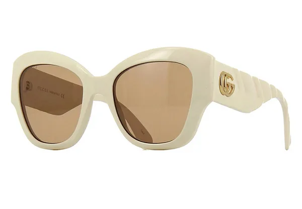 Kính Mát Gucci GG0808S 002 Màu Trắng