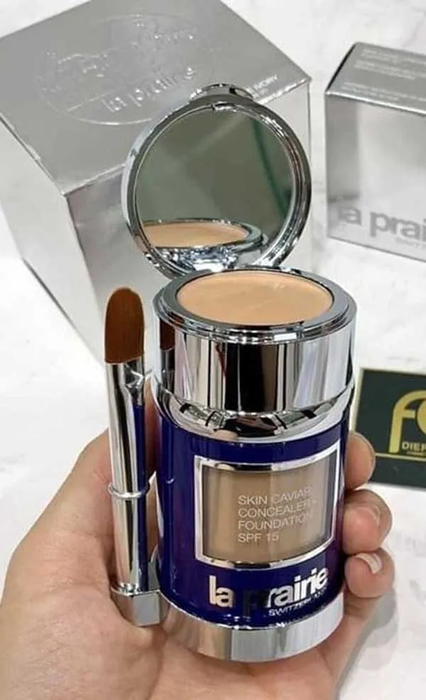 Kem Nền Che Khuyết Điểm La Prairie Skin Caviar Concealer Foundation SPF 15 Tone NC05, 30ml - Trang điểm - Vua Hàng Hiệu