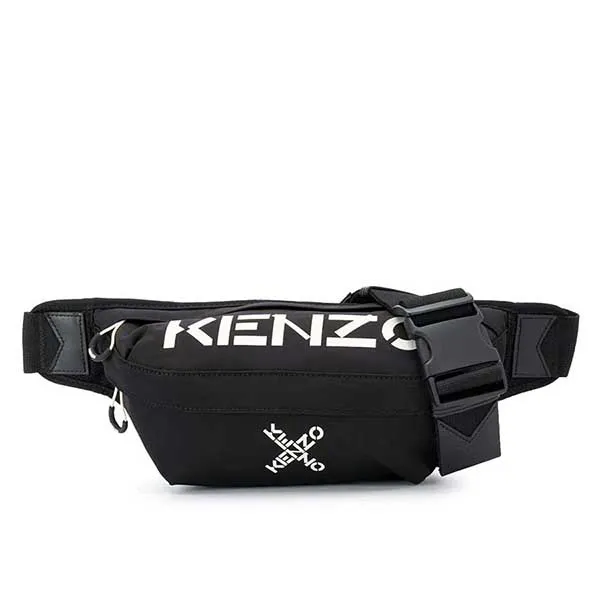 Túi Đeo Hông Kenzo Combo Logo Belt Bag Màu Đen - Túi xách - Vua Hàng Hiệu