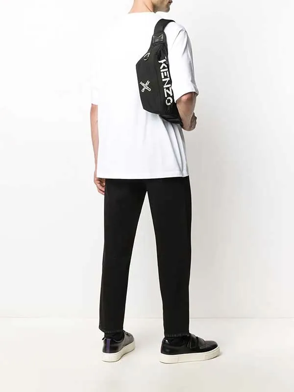 Túi Đeo Hông Kenzo Combo Logo Belt Bag Màu Đen - Túi xách - Vua Hàng Hiệu