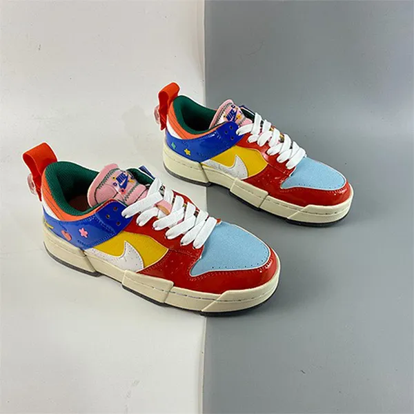 Giày Nike SB Dunk Low Disrupt Kid at Heart Orange Blue Red DJ5063-414 Phối Màu Size 37.5
