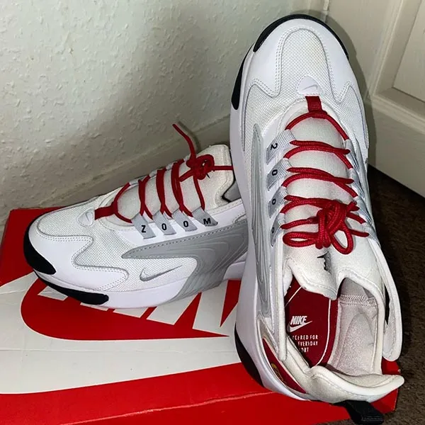 Giày Thể Thao Nike Zoom 2K White Red AO0354-107 Màu Trắng Size 42.5 - 3