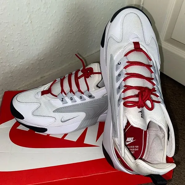 Giày Thể Thao Nike Zoom 2K White Red AO0354-107 Màu Trắng Size 40.5
