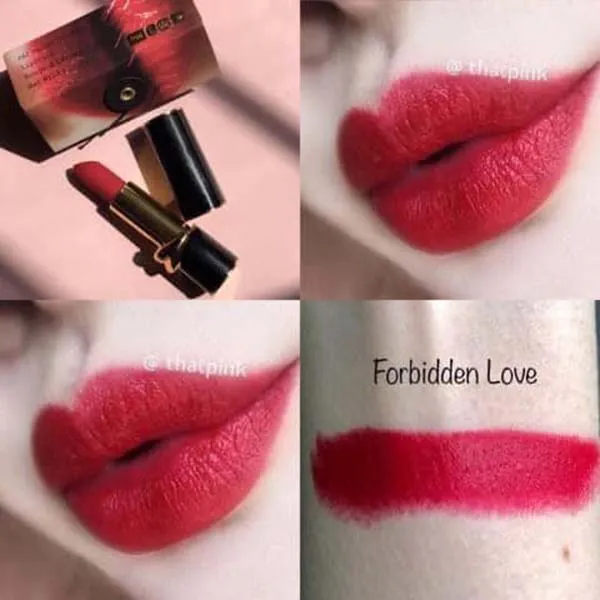 Son Pat McGrath Labs Matte 049 Forbidden Love Màu Đỏ Tươi
