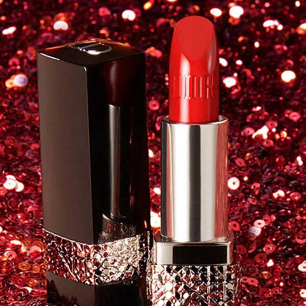 Son Dior 080 Red Smile Màu Đỏ Cam - Son Môi - Vua Hàng Hiệu
