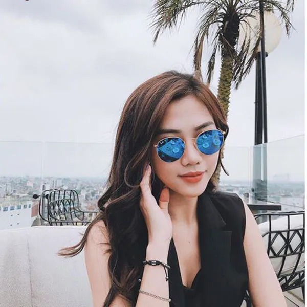 Kính Rayban Round RB3447 112/17 50 Màu Xanh Blue