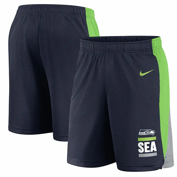 Quần Shorts Nike Seattle Seahawks Navy Core Shorts NKB2-99YT